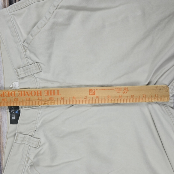 Levi's Silver Tab Cream Cargo Pants with Versatile Design Mens 34 X 30 - Picture 6 of 12